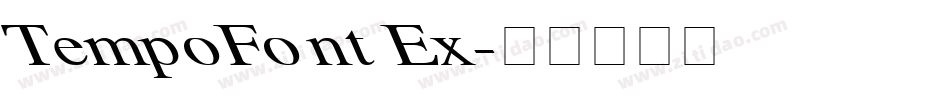 TempoFont Ex字体转换